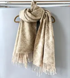 ブルーブルーエ　ストール　花柄