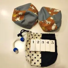 指番号札積み木　ピアノトレーニング教材　バスティン式