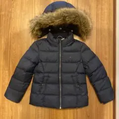 Tommy Hilfiger ネイビー ダウンコート 110