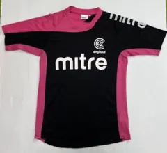 mitre マイター サッカー フットサル トレーニングウェア ピンク 黒 L