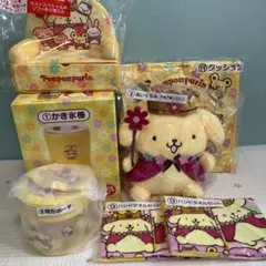 ポムポムプリン アニバーサリー 当たりくじ 一番 くじ かき氷機 ラスト