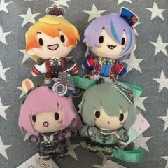 プロセカ　ふわぷちマスコット　ワンダーマジカルショウタイム　4体セット