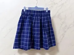 SCOT CLUB チェック柄プリーツスカート　9号