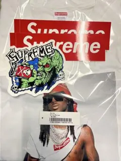 XL！Supreme Playboi Carti Tee White