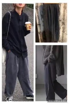 ANTIQUA＊kumikaコラボコーデュロイパンツ＊