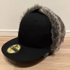 極美品】new eraドッグイヤー ファーキャップ フライトキャップ - メルカリ