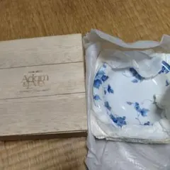 たち吉　Adam & Eve 青いブドウ模様　小皿　５枚組