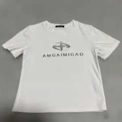 non-hedge ホワイト ロゴ Tシャツ