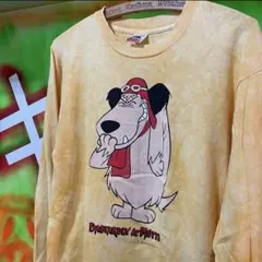 90s USA製 ケンケン タイダイ 黄色 ロンTのサムネイル