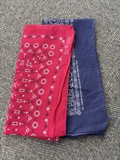 70's ビンテージ バンダナ 2枚