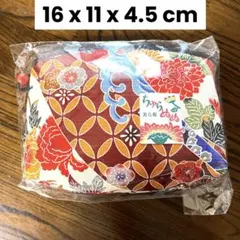 【新品•未使用】沖縄　琉球　紅型ポーチ　小物入れ　伝統染め物