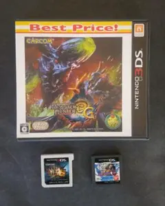 モンスターハンター3G・4G・ドラベース ドラマチック・スタジアム 3本セット