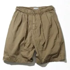 CAHLUMN カウラム 2 Tuck Chino Shorts