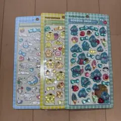 【3枚セット】 新品未使用 3Dステッカーシール サンリオおまとめセット