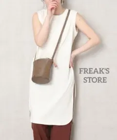 FREAK'S STORE タンクチュニックＴシャツワンピース ナチュラルのサムネイル