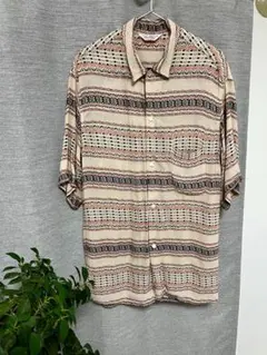 Dan River 柄シャツ　ビンテージ　レーヨンのサムネイル