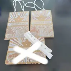Christian Dior ショップ袋 3枚セット