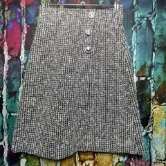 PROPORTION BODY DRESSING ツイード台形スカート XS