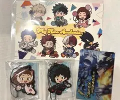 ヒロアカ 緑谷出久 麗日お茶子 荼毘 轟焦凍 ポストカード ラバーキーホルダー