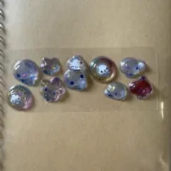 プチドロップステッカー　おすそわけ　あわわちゃん　ボンボンドロップシール