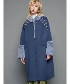 Mandarin Cocoon Coat パメオポーズのサムネイル