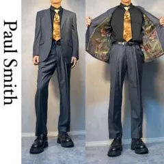 ポールスミス ロロピアーナ Super130’s 花柄 シルク セットアップ　M Yahoo!オークション - ポールスミス【裏地で魅せる】Paul Smith ロロピ