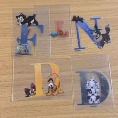 ディズニー ストア　アルファベット ステッカー　セット