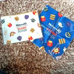 マクドナルド福袋2025 BEAMS DESIGN　　　ポーチ クリーナークロス