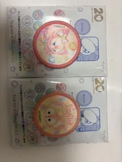 【まとめ売り】ディズニー　ダッフィー　20周年　リーナベル ワッペン 2個セット