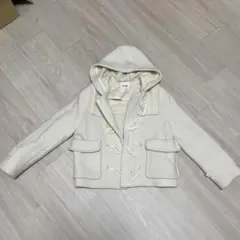 snidel アイボリー フード付きダッフルコート