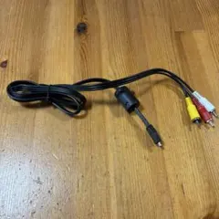 ビデオカメラ用 AVケーブル RCA変換 3色端子 (赤・白・黄)