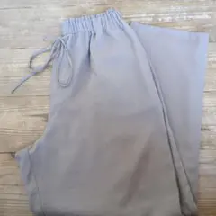 ショコラフィネローブ　 ワイドパンツ 　ベージュ