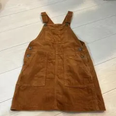 ユニクロ　コーデュロイ　ジャンバースカート130サイズ