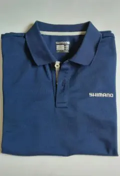 SHIMANO ポロシャツ ネイビー アジアサイズMのサムネイル