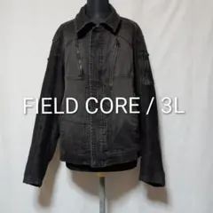 美品 3L FIELD CORE 春・夏 プロコア サマーデニムジャケット 3Dのサムネイル