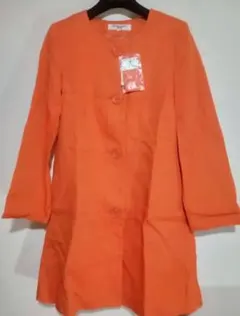 【おしゃれに】NATURAL BEAUTY BASICノーカラー主役コート（M）