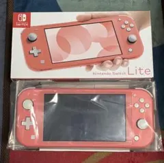 [美品]Nintendo Switch Liteコーラルピンク
