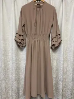 Andemiu ワンピース　ロング丈ワンピース　結婚式　オケージョンドレス