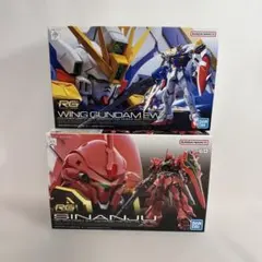 RG ウイングガンダム EW、シナンジュ - メルカリ