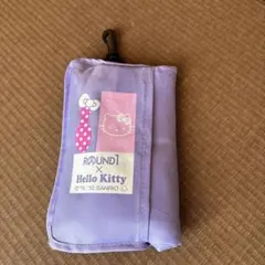 ROUND1 X Hello Kitty エコバッグ ラベンダーカラー