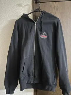 XLARGE ジップアップパーカー ブラック