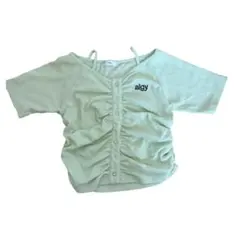 【algy 】半袖 Tシャツ XS 140cm ライトグリーン夏女の子のサムネイル