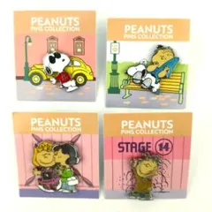 PEANUTS ピンバッジ 4個セット