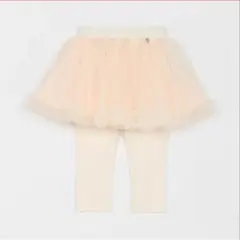 90 チュール レギンス プティマイン かわいい 春 おしゃれ