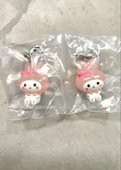 【新品】サンリオゆるっとめじるしアクセサリー＊マイメロ2点セット