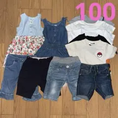 ★夏物処分セール‼︎★女の子 夏服 子供服 まとめ売り 100サイズ 11点