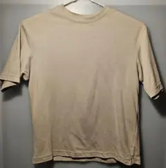 UNIQLO U ベージュ Tシャツ Lサイズ