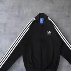 adidas アディダス セットアップ 黒×紫 トラックジャケット Y2K - メルカリ