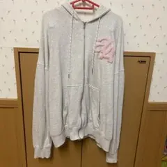 ANAP バックプリントジップパーカー