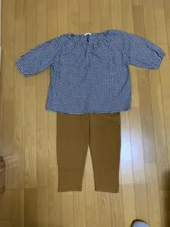 ブラウス トップスand新品パンツ